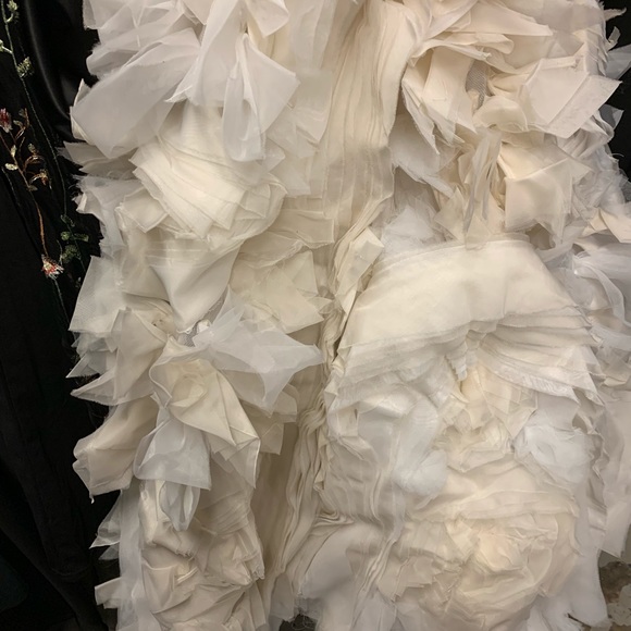 Mermaid Small wedding dress gorgeous open back - Picture 2 of 7